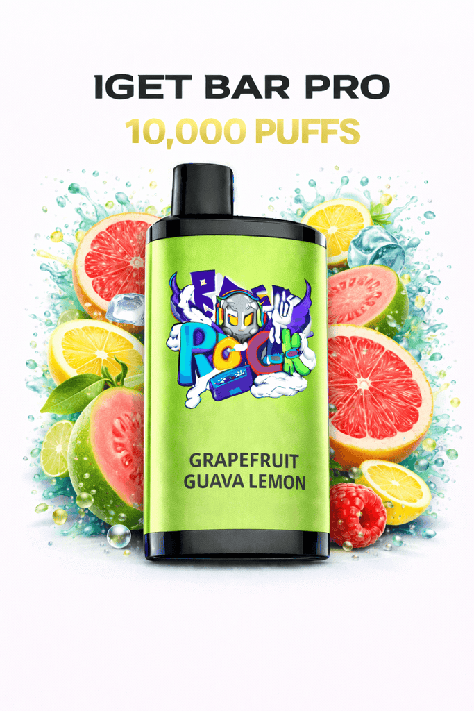 GRAPEFRUIT GUAVA LEMON ICE - IGET BAR PRO 10,000